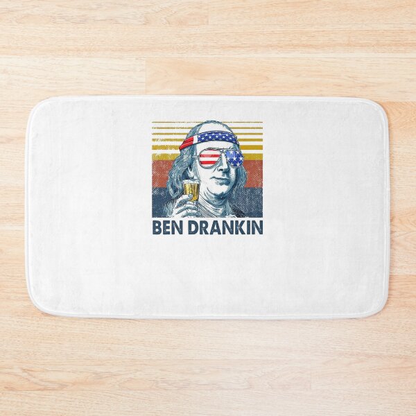 Item preview, 4th Of July Ben Drankin Benjamin Franklin T-ShirtFunny American T-Shirt designed and sold by Pliskin-Design.