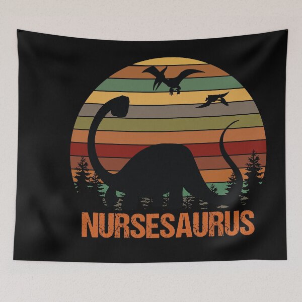 Item preview, nursesaurus perdiatric nurse designed and sold by Wideworld.