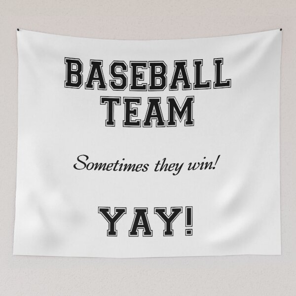 Item preview, Generic Baseball Fan designed and sold by PlaidRat.