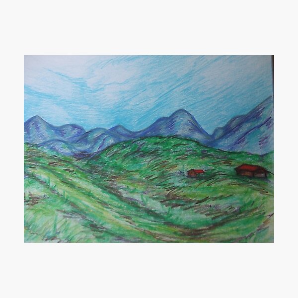 Spring Mountains Photographic Print