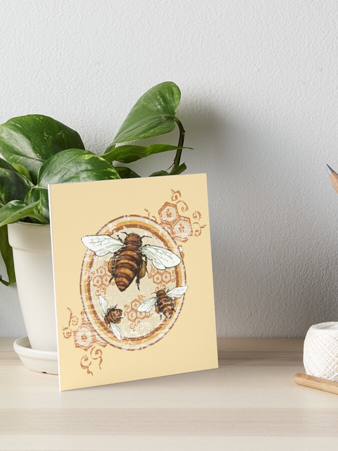 Honey Bees String Art Design Bee Home Decor, Bumble Bees, Bee Art, Nature  Wall Art 