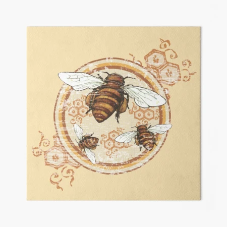 Honey Bees String Art Design Bee Home Decor, Bumble Bees, Bee Art, Nature  Wall Art 