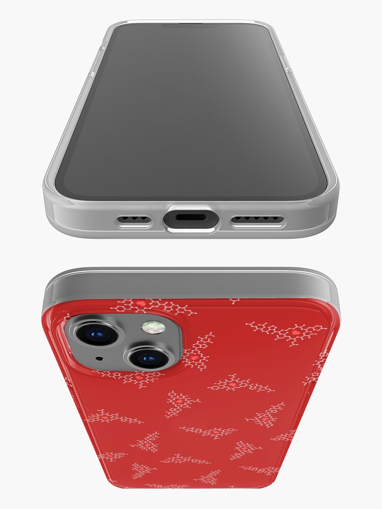 Alternate view of Oxytocin Pattern A iPhone Case