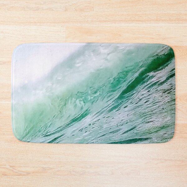 Item preview, Deep Sea Turquoise Ocean Water Foam Surfing Waves designed and sold by Ilana Khoshsima.