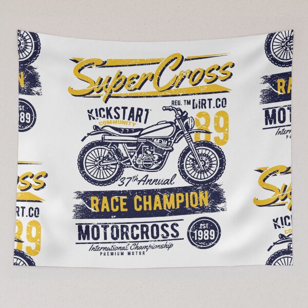 Item preview, Super Cross Race Champion designed and sold by lunegreiros.