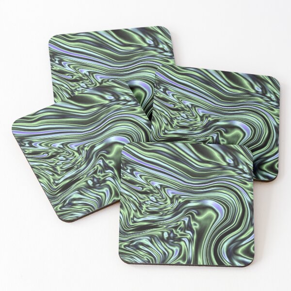 Item preview, Holographic Marble, Liquid Metallic Blue and Green designed and sold by ACC .