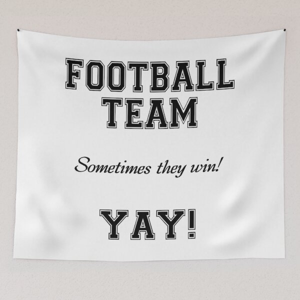 Item preview, Generic Football Fan designed and sold by PlaidRat.