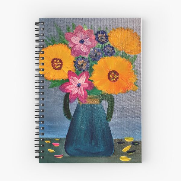 Item preview, Sunflowers in a vase designed and sold by kkartwork.