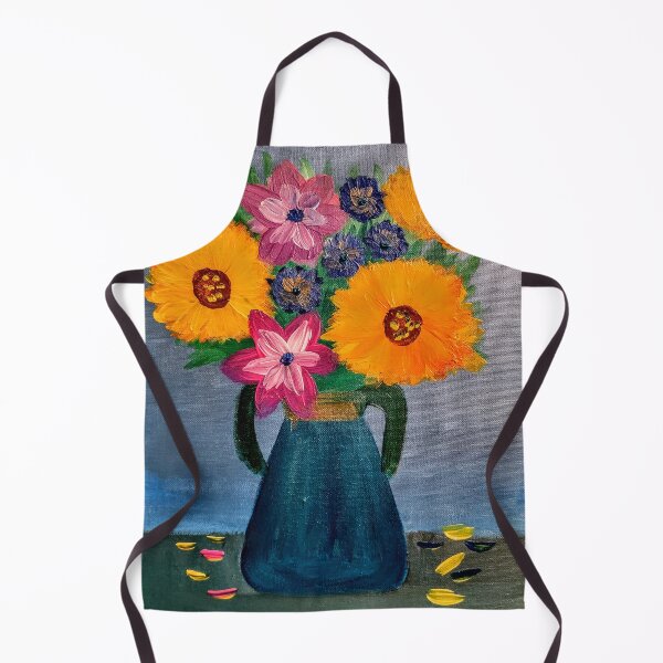 Item preview, Sunflowers in a vase designed and sold by kkartwork.