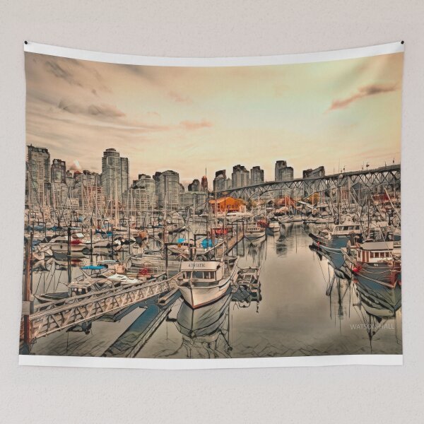 Item preview, Harborside Vancouver, BC Canada designed and sold by Marlene Watson-Hall.