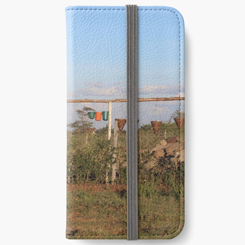 The Vase and Flower Pots Collection iPhone Wallet
