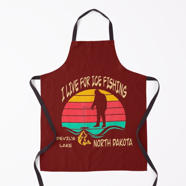 Item preview, I live for ice fishing, Devil’s Lake, North Dakota designed and sold by RBgoodies.