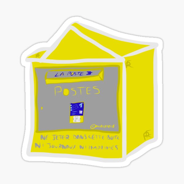 Item preview, La Poste designed and sold by aishaisabelle.
