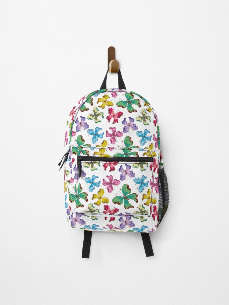 Thumbnail 1 of 3, Backpack, BoHo Butterflies designed and sold by RuthFurtado.