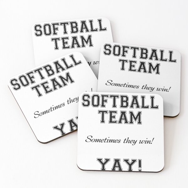 Artikelvorschau, Generischer Softball-Fan entworfen und verkauft von PlaidRat.