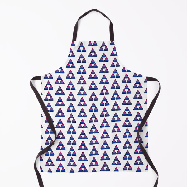 Item preview, Pixel Pride Bisexual Triangles designed and sold by Sorcerers of Cyber Pride.