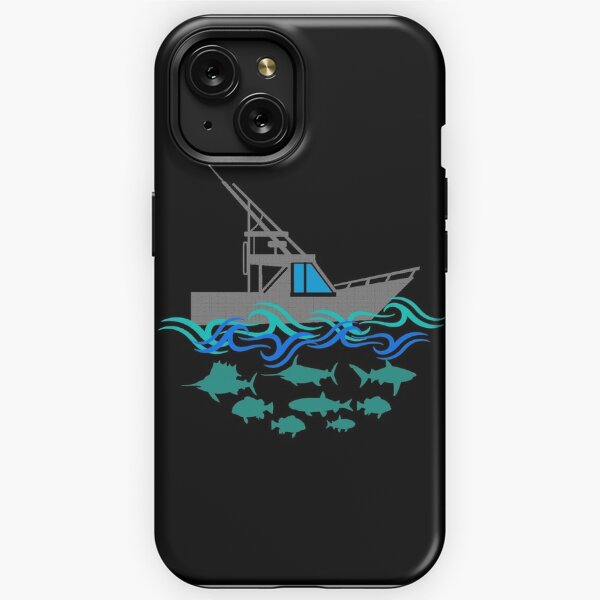 Ice Fishing, a phone case by Super Marve - INPRNT