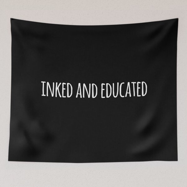 Item preview, Inked and educated  designed and sold by emcazalet.