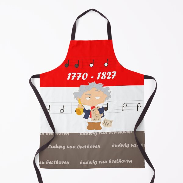 Ludwig van Beethoven Delantal