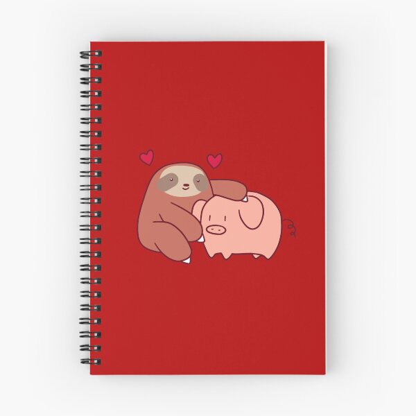 Item preview, Sloth Loves Pig designed and sold by SaradaBoru.