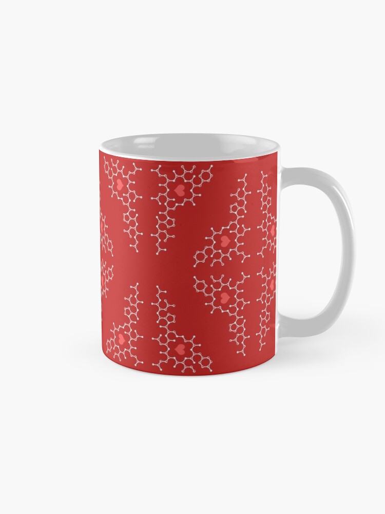 Alternate view of Oxytocin Pattern B Mug
