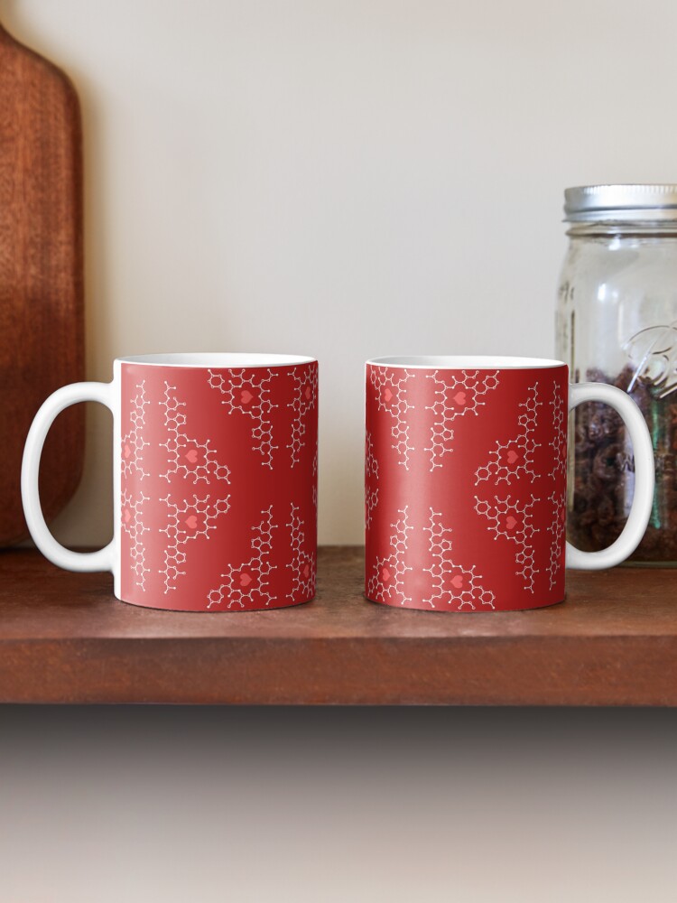 Alternate view of Oxytocin Pattern B Mug