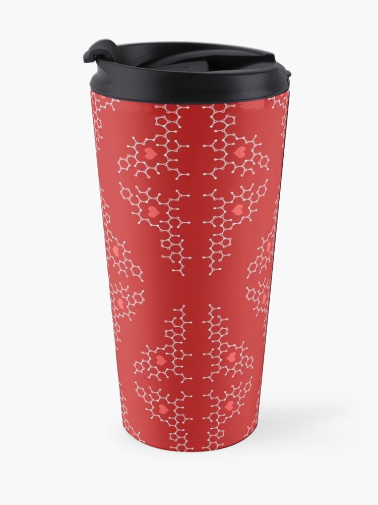 Alternate view of Oxytocin Pattern B Travel Mug
