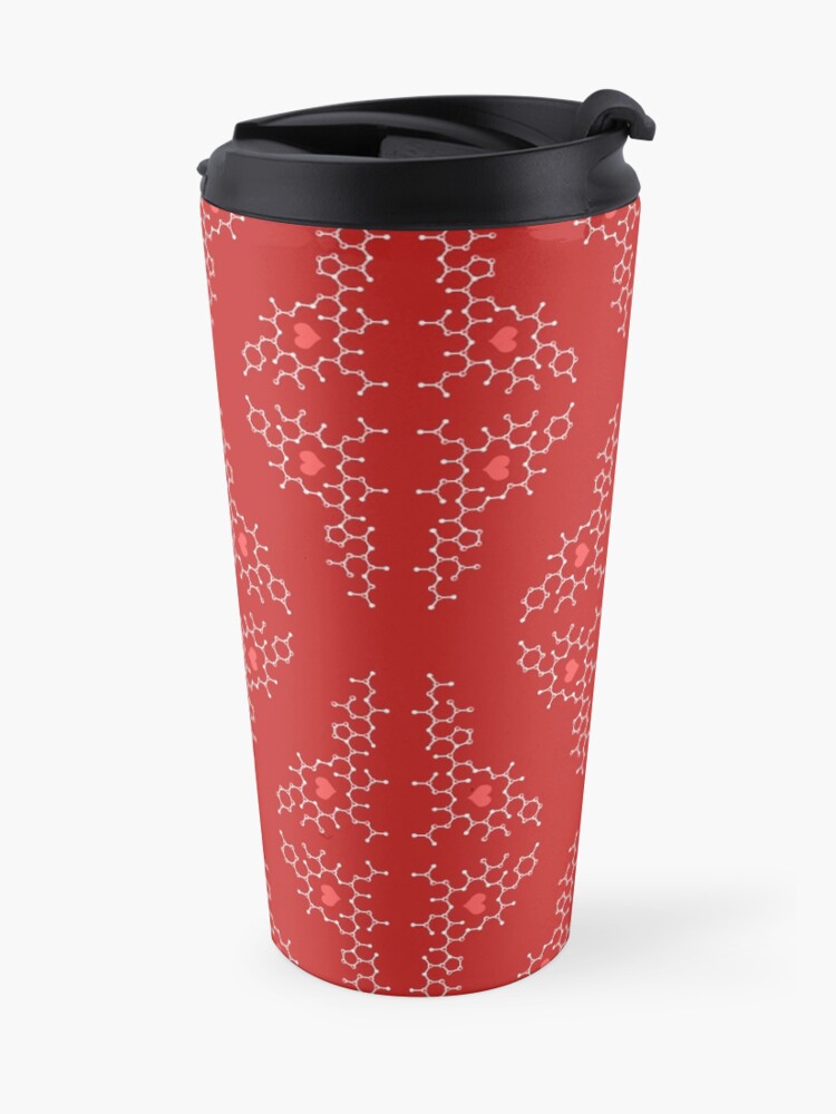 Alternate view of Oxytocin Pattern B Travel Mug