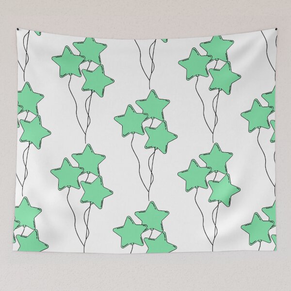 Item preview, Green Star Balloons designed and sold by fabibar.