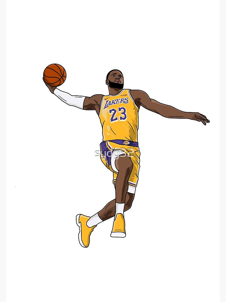 Drawing Lebron Nba Reference Buy Lebron James Art Print A4 Online