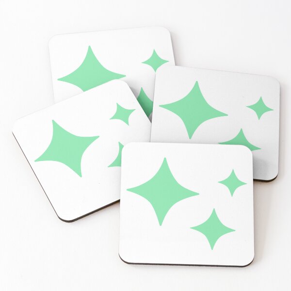 Item preview, Green Sparkle Star designed and sold by fabibar.