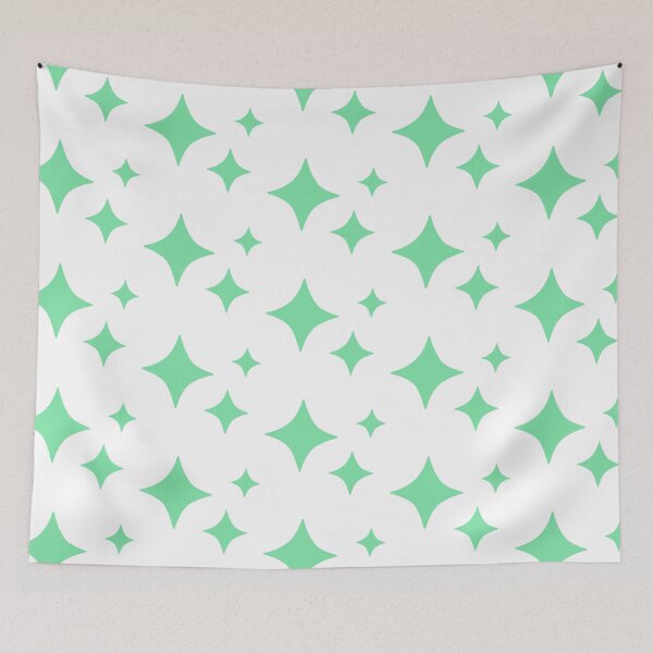 Item preview, Green Sparkle Star designed and sold by fabibar.