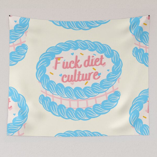 Item preview, Fuck Diet Culture  designed and sold by ThoughtJumble.