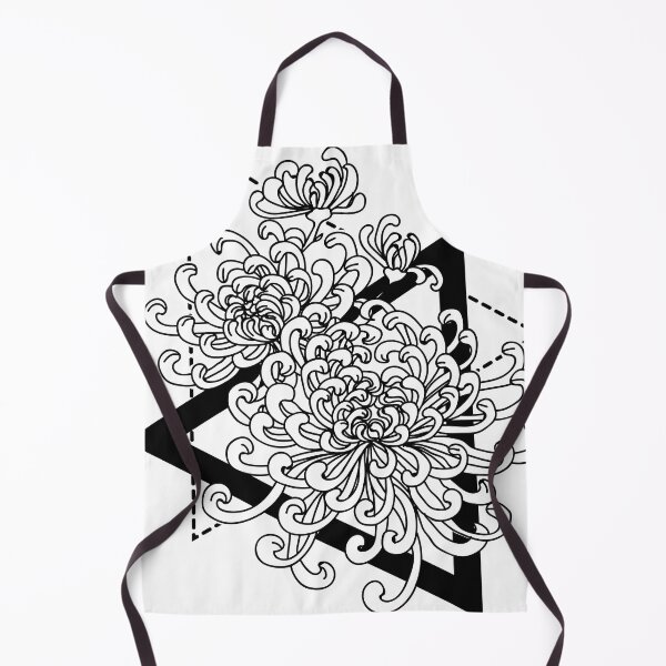 Item preview, Chrysanthemum Lined Art and Geometric designed and sold by VerboShop.