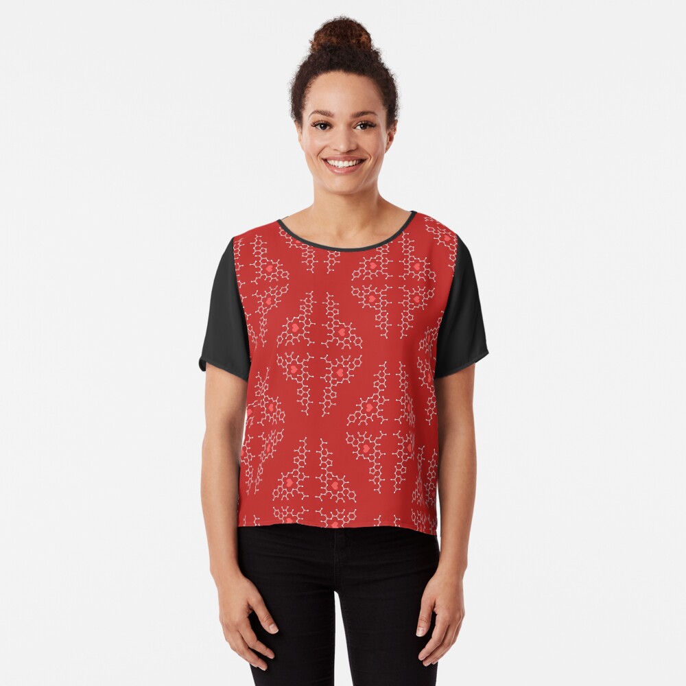 Oxytocin Pattern B Chiffon Top