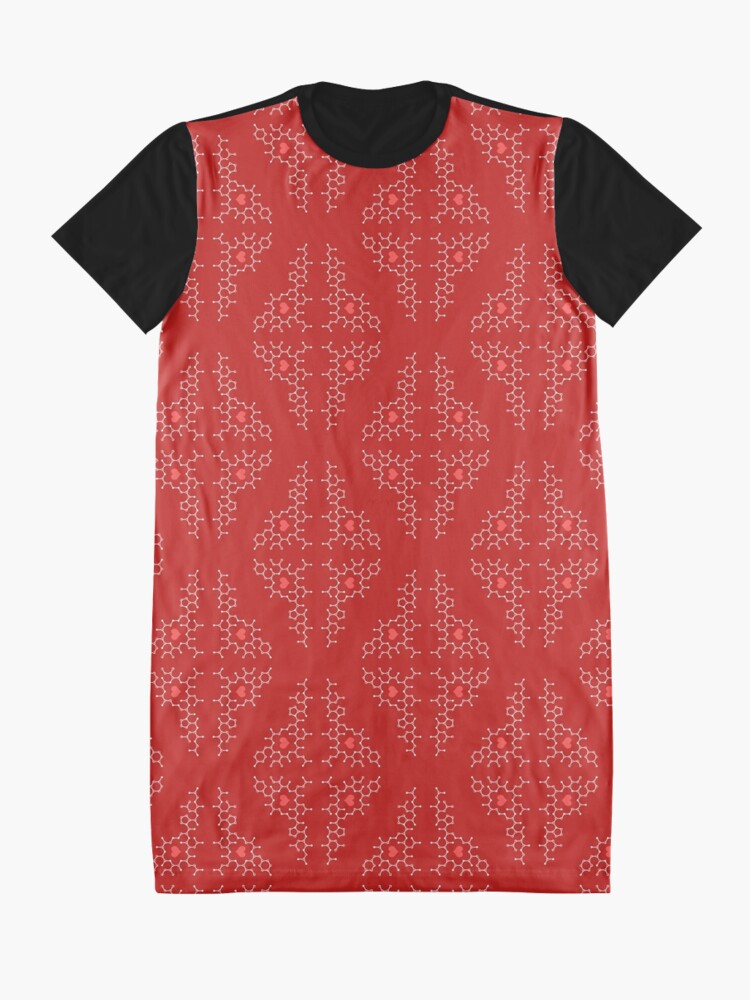 Alternate view of Oxytocin Pattern B Graphic T-Shirt Dress