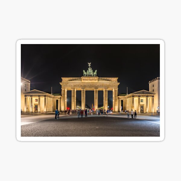 Artikel-Vorschau von Das Brandenburger Tor bei Nacht - Berlin, Deutschland, designt und verkauft von holgermader.