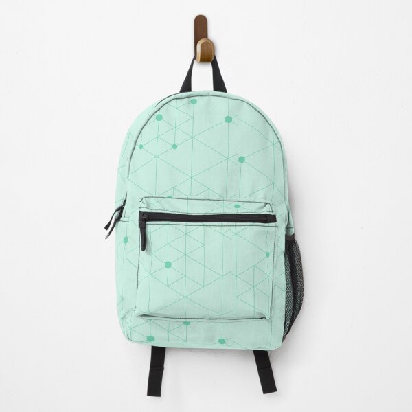 Item preview, Mint Green Geometrical Dot Pattern designed and sold by ladypennyface.