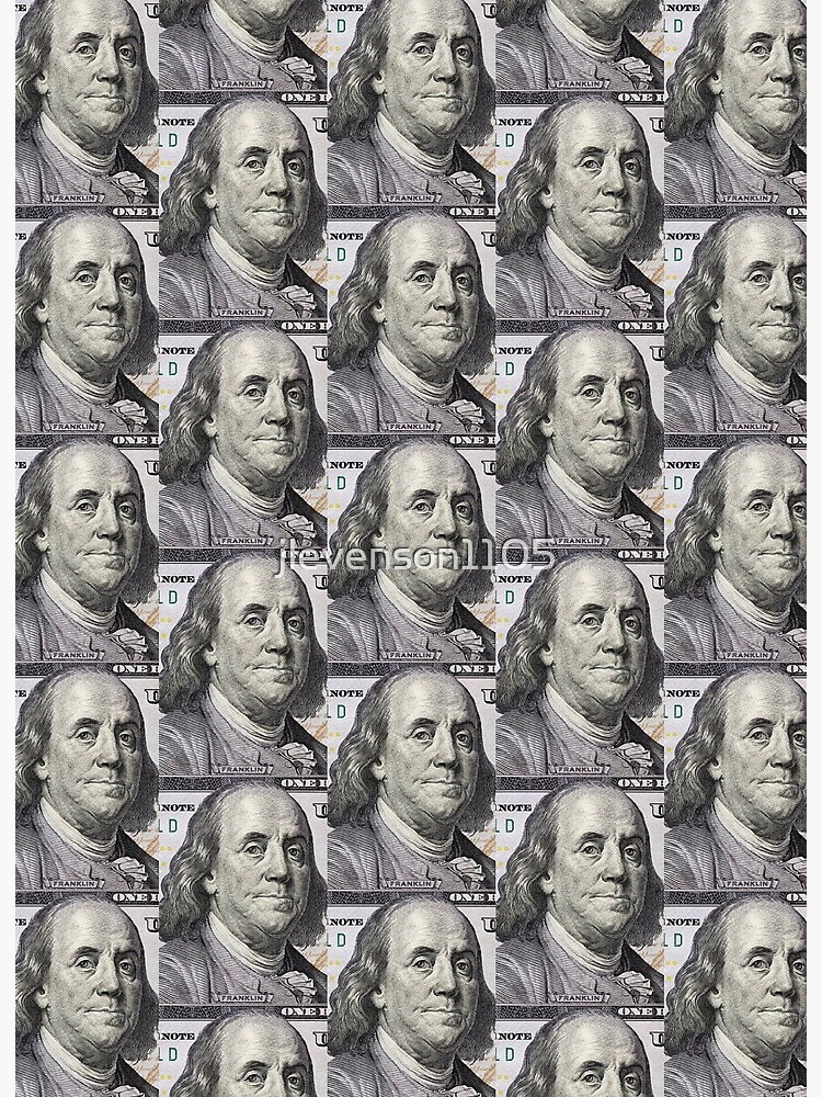 100 dollar bills | Art Board Print