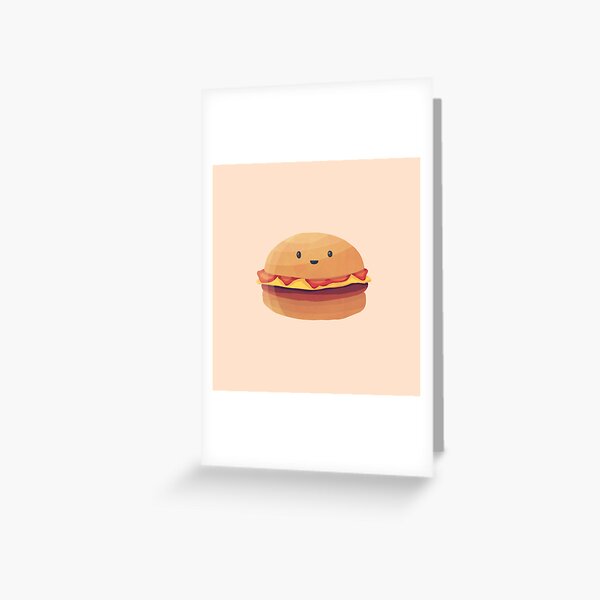 Burger Buddy Greeting Card