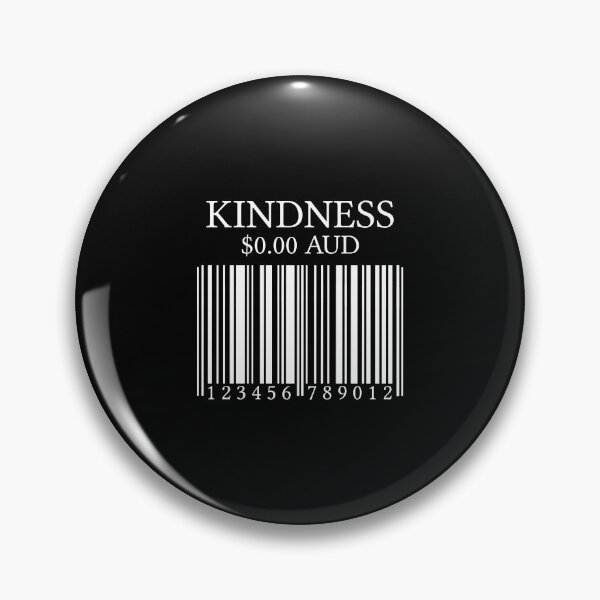 Item preview, Kindness Barcode designed and sold by Jamila Benito.