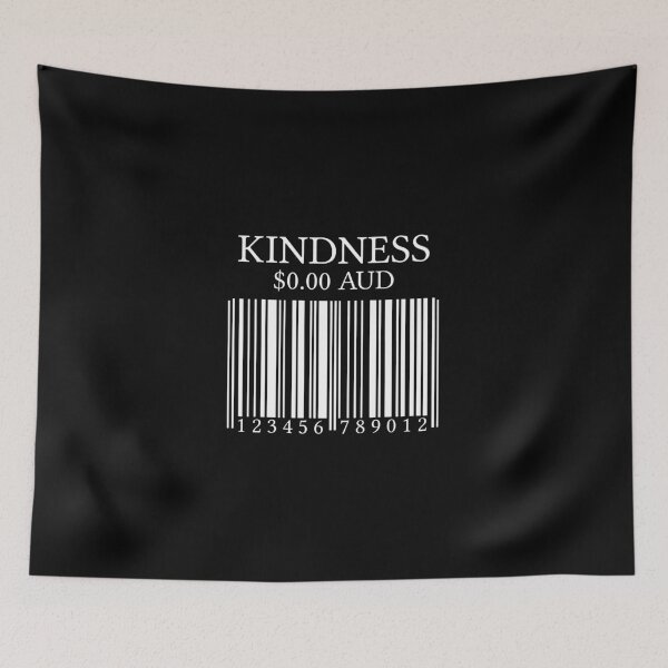 Item preview, Kindness Barcode designed and sold by Jamila Benito.