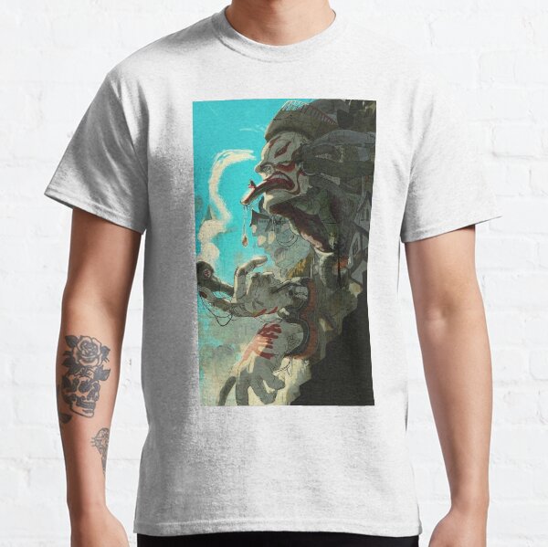 Camp de base du village de la douleur T-shirt classique