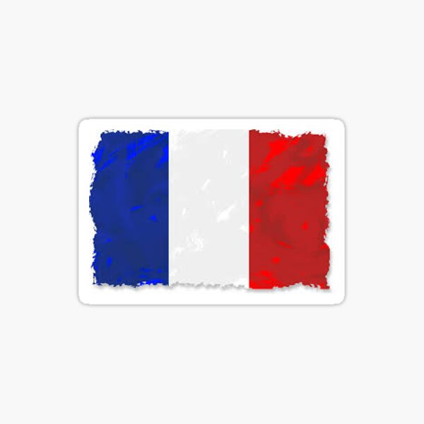 Ooh la la the French flag Sticker