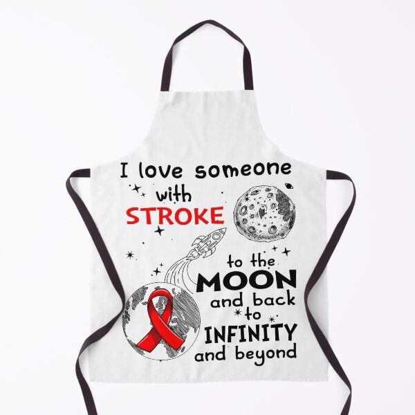 Item preview, I Love Someone With Stroke To The Moon And Back designed and sold by heppenp.