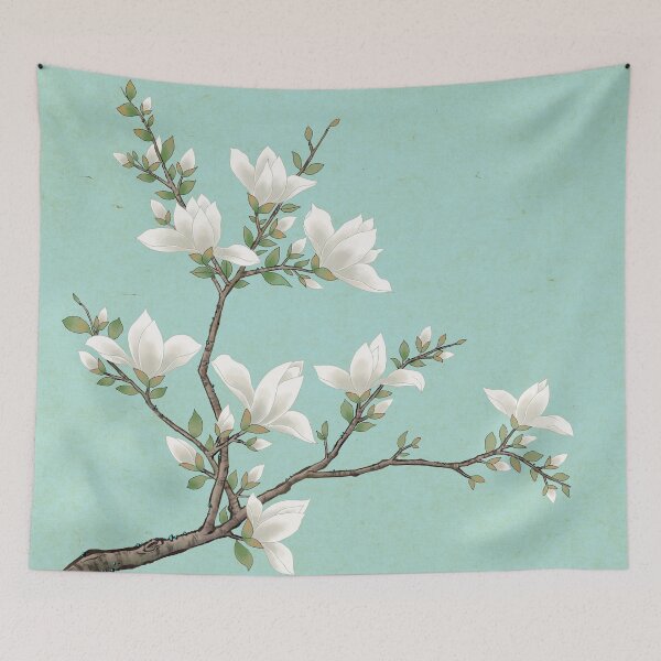Item preview, Magnolia H: Minhwa-Korean traditional/folk art designed and sold by minsillust.