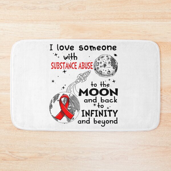 Item preview, I Love Someone With Substance Abuse To The Moon And Back designed and sold by heppenp.
