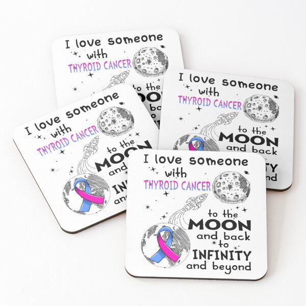 Item preview, I Love Someone With Thyroid Cancer To The Moon And Back designed and sold by heppenp.