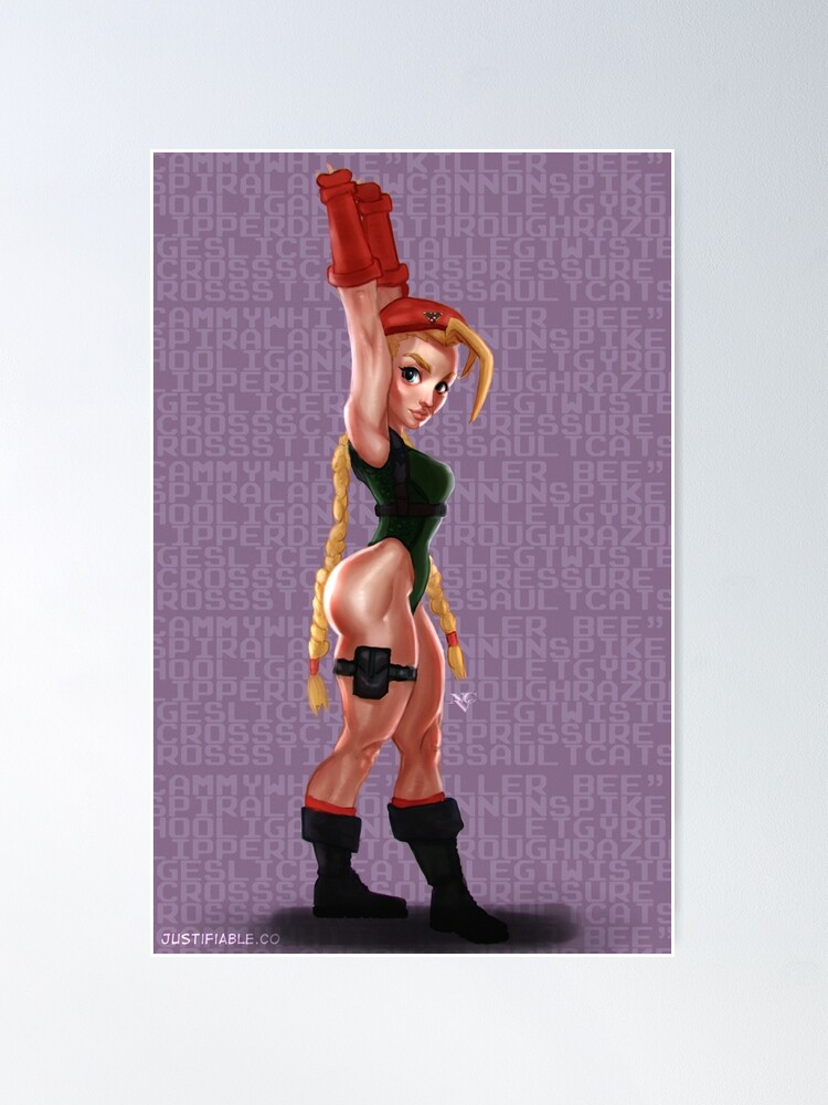 Cammy Street Fighter 2 Spiral Arrow Photographic Print for Sale by  polinko90