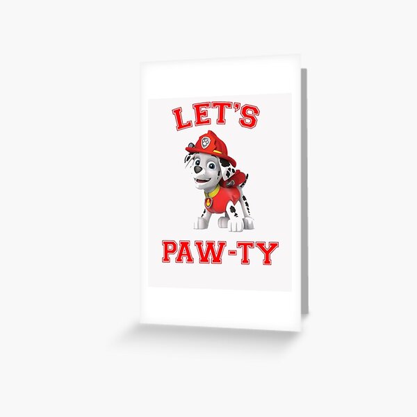 Tarjetas De Felicitacion Paw Patrol Redbubble